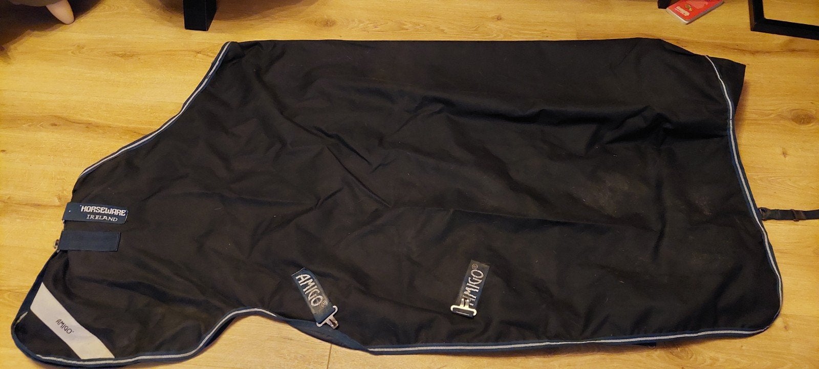 Horseware Amigo Bravo 12 0grams regendeken, Dieren en Toebehoren, Gebruikt, Linersysteem, Ophalen of Verzenden, Horseware