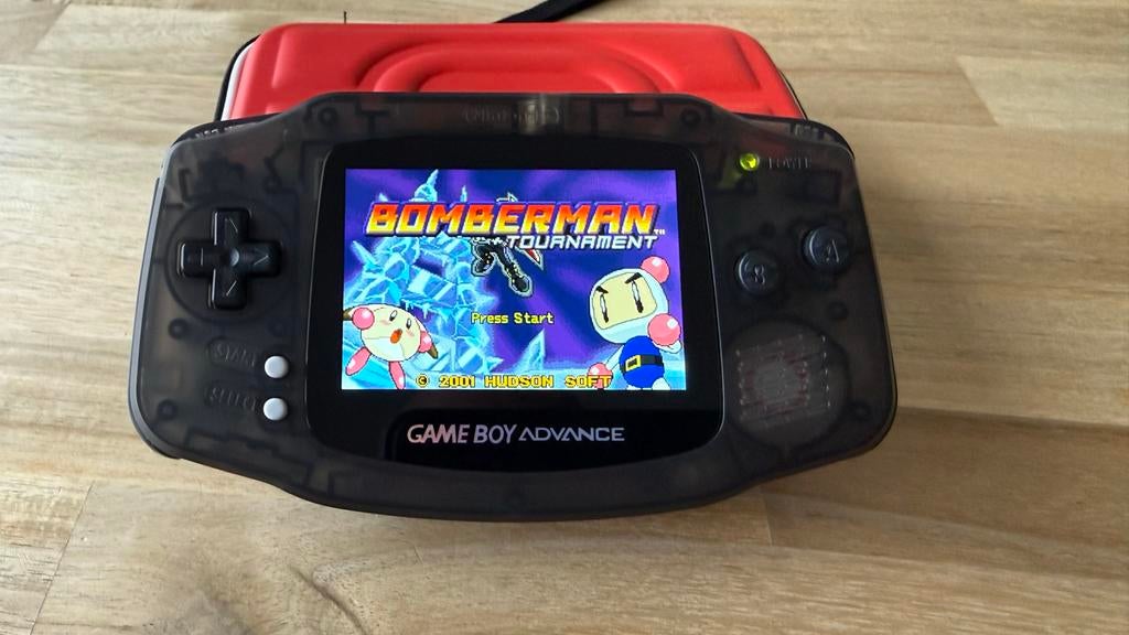 Gameboy Advance IPS + EZ-Flash Definitive Edition, Spelcomputers en Games, Spelcomputers | Nintendo Game Boy, Ophalen of Verzenden