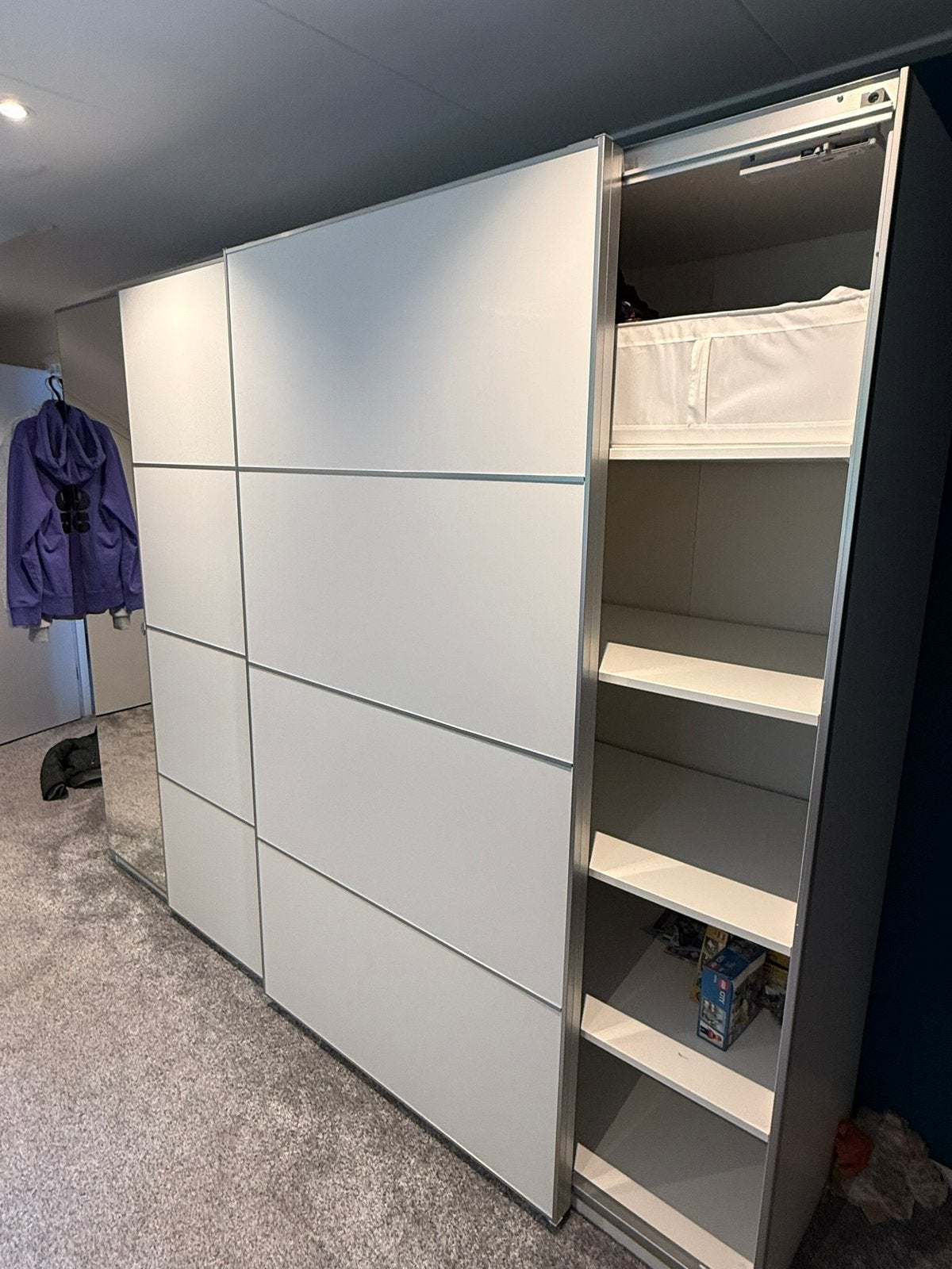 IKEA PAX kast 100x60x200 cm incl. schuifdeur en planken, Huis en Inrichting, Kasten | Kledingkasten, Ophalen, 200 cm of meer, Zo goed als nieuw