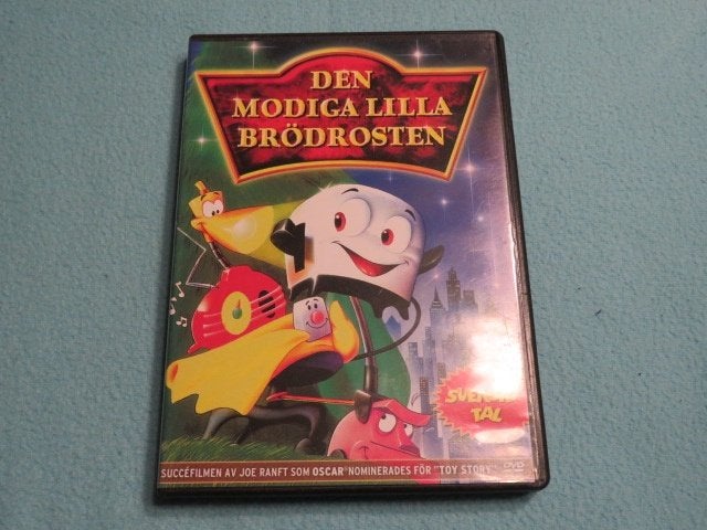 Zweedse DVD: Den modiga lilla brödrosten, tekenfilm, Cd's en Dvd's, Dvd's | Tekenfilms en Animatie, Tekenfilm, Ophalen of Verzenden