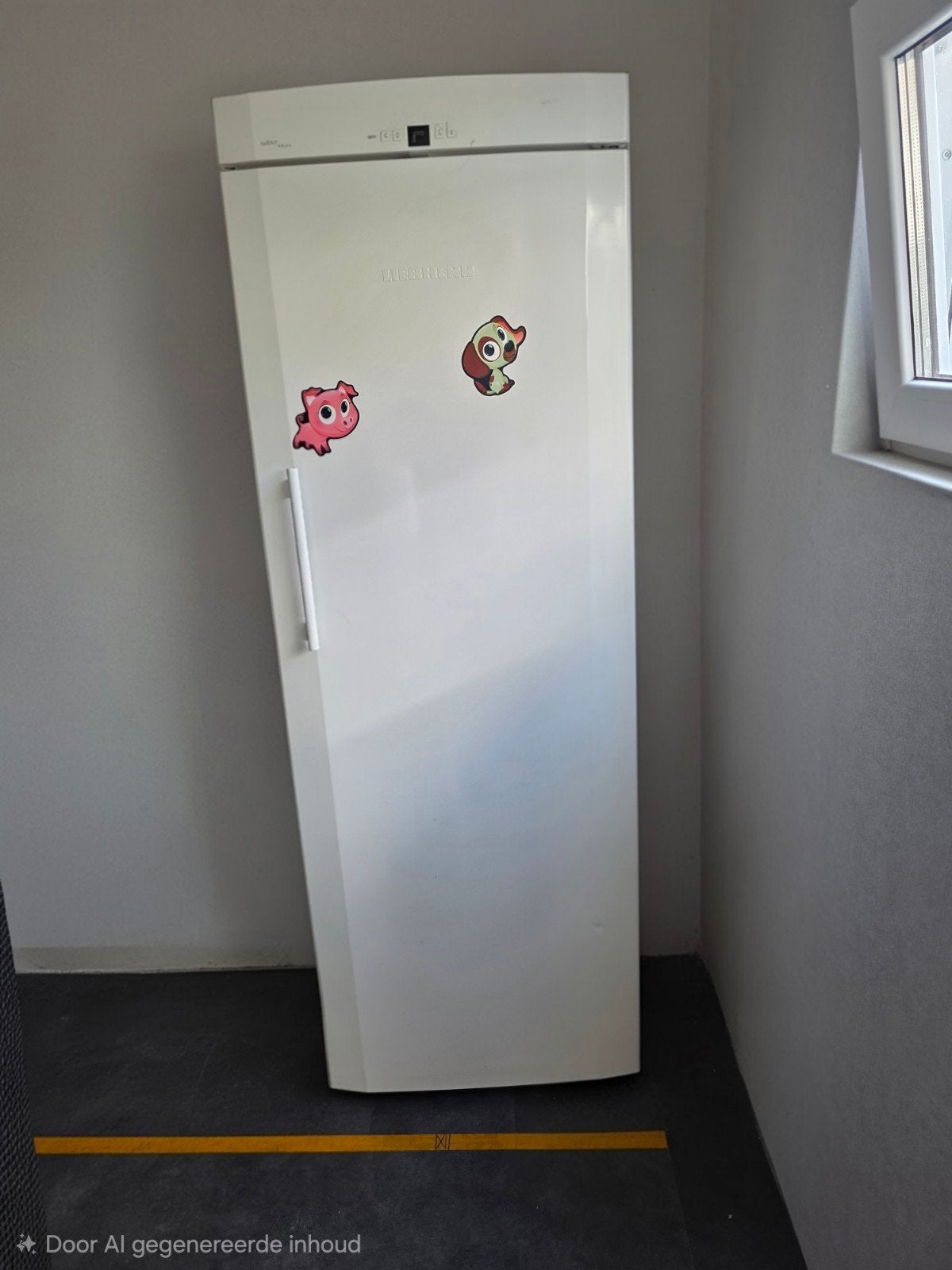 Liebherr NoFrost Vrieskast, Witgoed en Apparatuur, Vriezers en Diepvrieskisten, Gebruikt, Minder dan 60 cm, 160 cm of meer, Vrijstaand