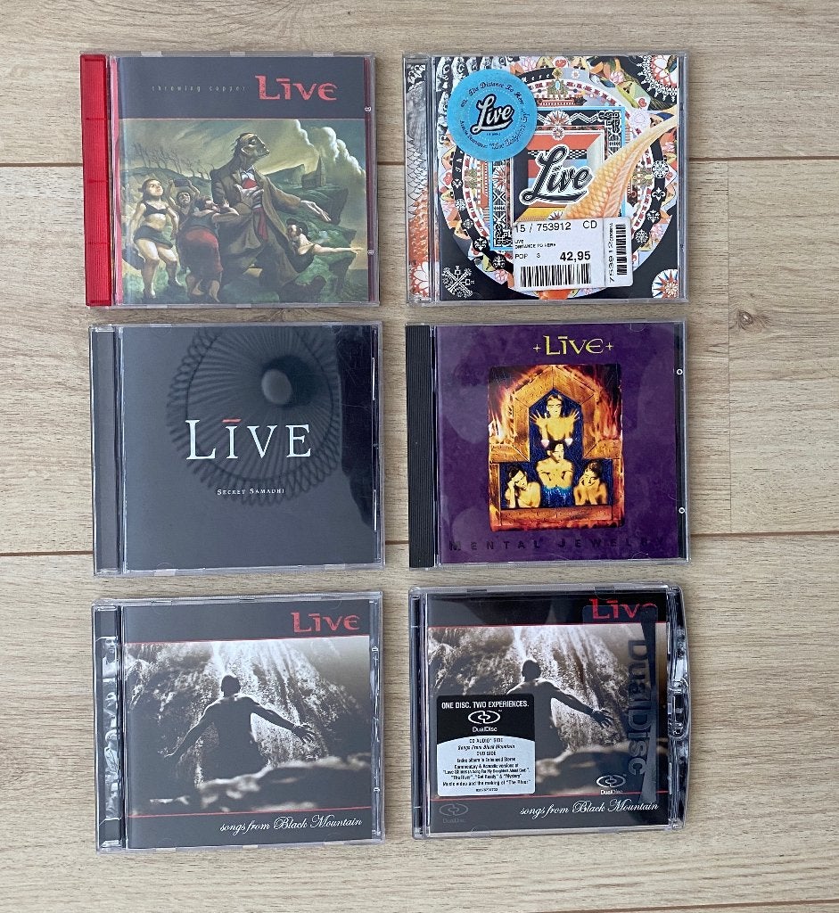 Live - Diverse titels, Ophalen of Verzenden, Zo goed als nieuw, Pop
