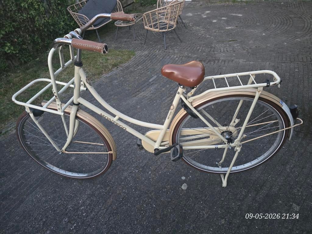 Montego Vintage Dutch Daily fiets, Fietsen en Brommers, Fietsen | Dames | Damesfietsen, Overige merken, Terugtraprem, Gebruikt
