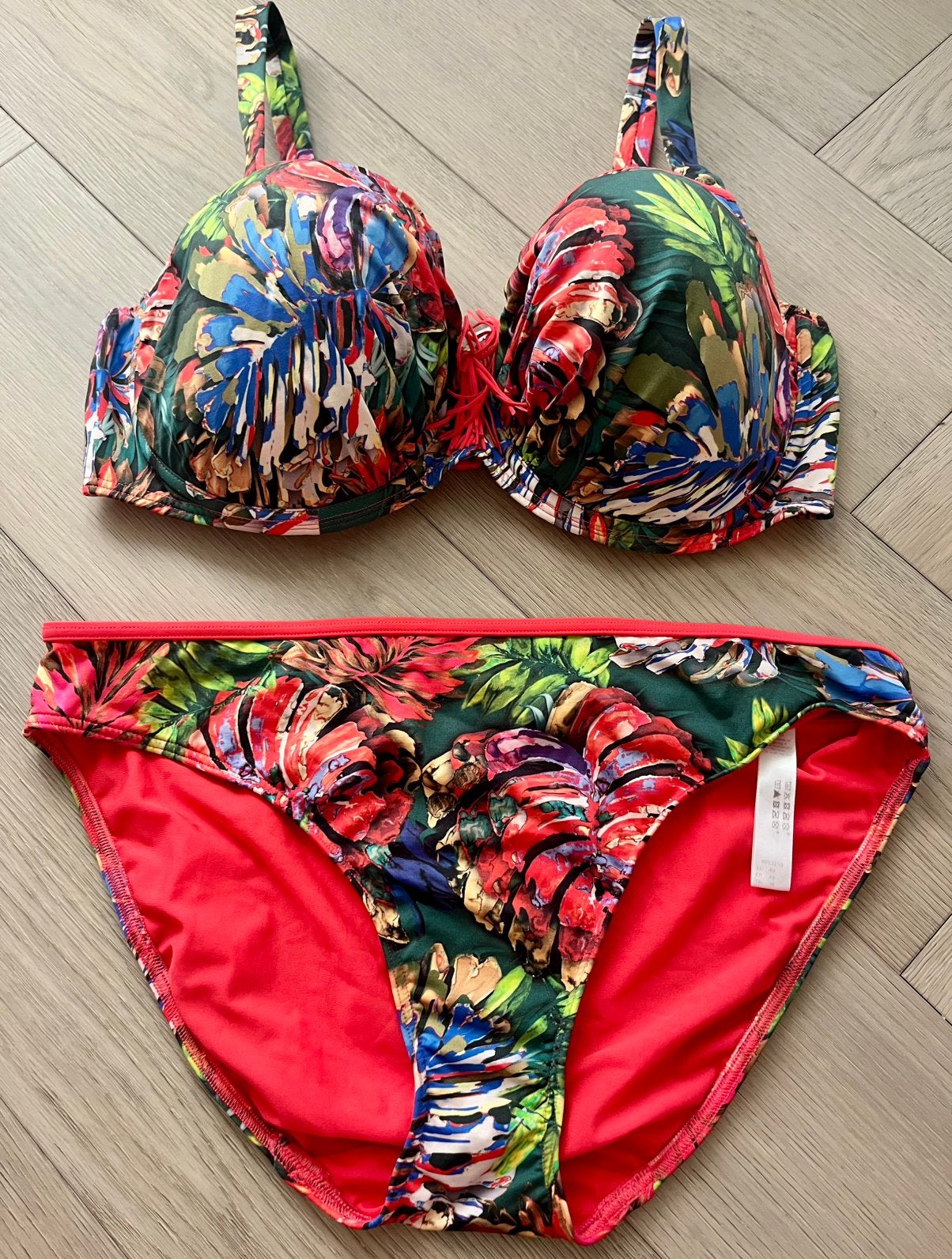 Prima Donna Swim 80F/40 Bossa Nova (LEES BESCHRIJVING), Verzenden, Bikini, Gedragen, Rood