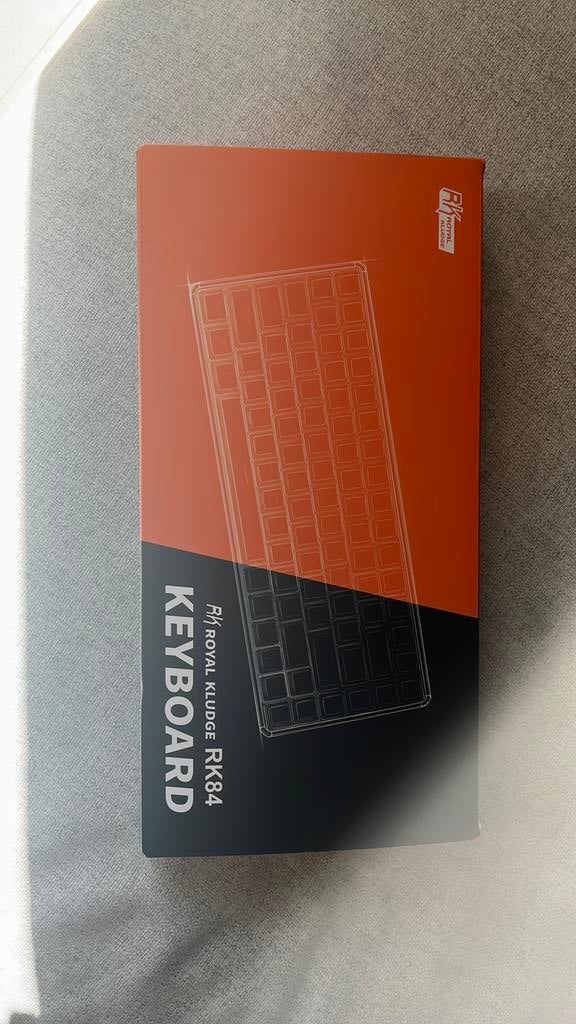 Royal Kludge RK84 wit gaming keyboard, Computers en Software, Gaming toetsenbord, Ophalen of Verzenden, Zo goed als nieuw, Draadloos
