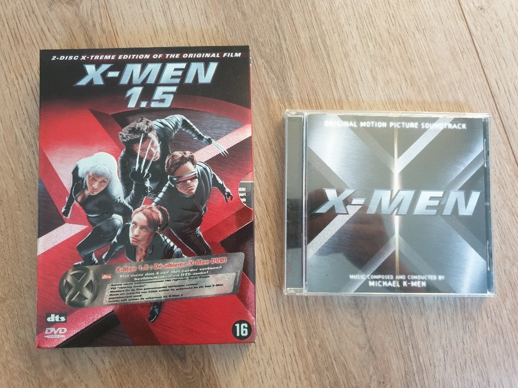 X-Men 1.5 DVD & Soundtrack CD - 2-Disc X-Treme Edition, Complete serie of reeks, Ophalen of Verzenden, Gelezen, Amerika