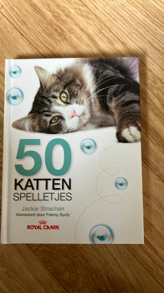 50 kattenspelletjes, Boeken, Ophalen of Verzenden, Zo goed als nieuw, Katten