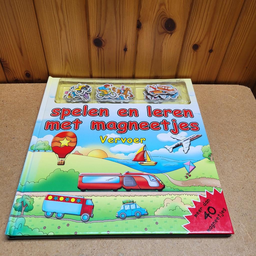 Spelen en leren met magneetjes - Vervoer, Ophalen of Verzenden, Gelezen, Non-fictie
