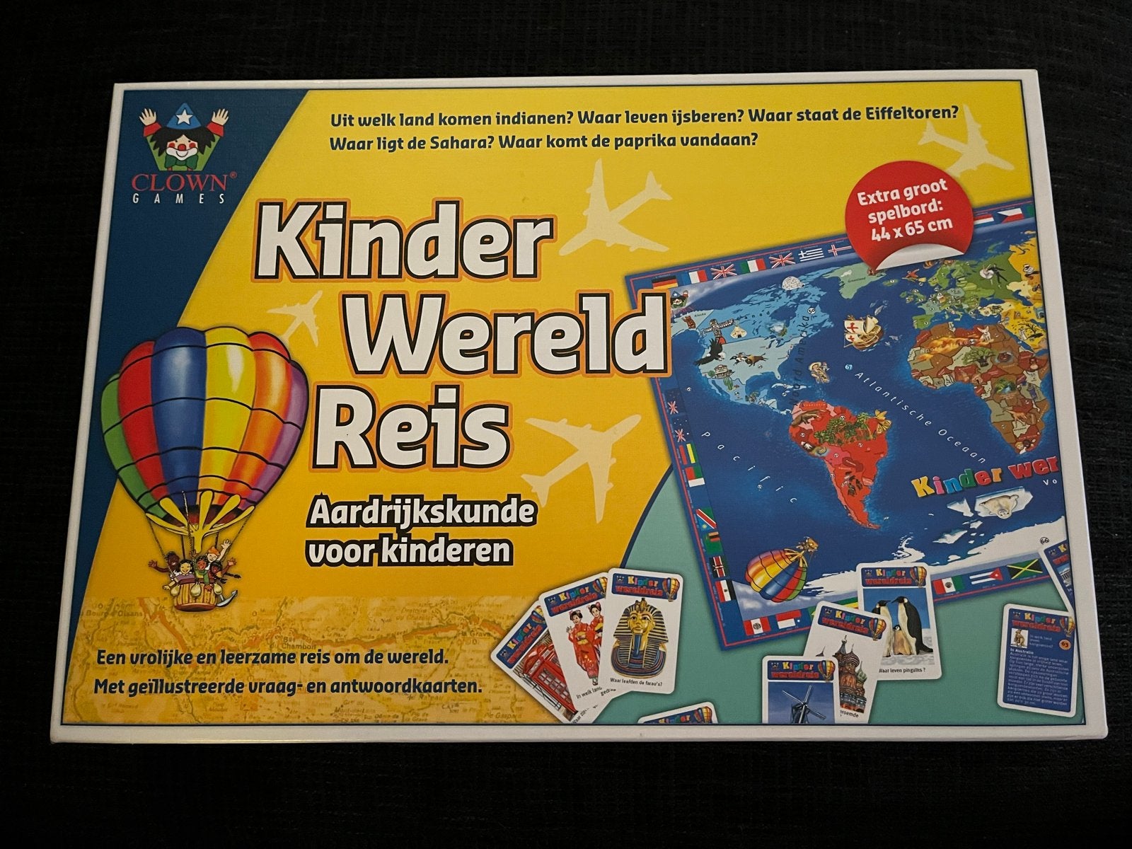 Kinder Wereld Reis - Aardrijkskunde voor kinderen, Drie of vier spelers, Ophalen of Verzenden, Zo goed als nieuw