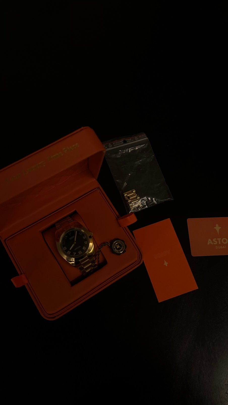 Astos heren horloge compleet, Overige merken, Staal, Staal, Verzenden