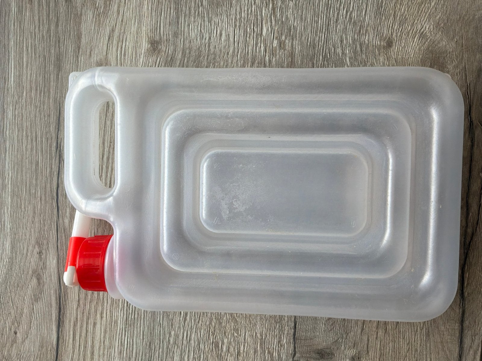 waterfles/bidon met kraantje, Ophalen, Gebruikt