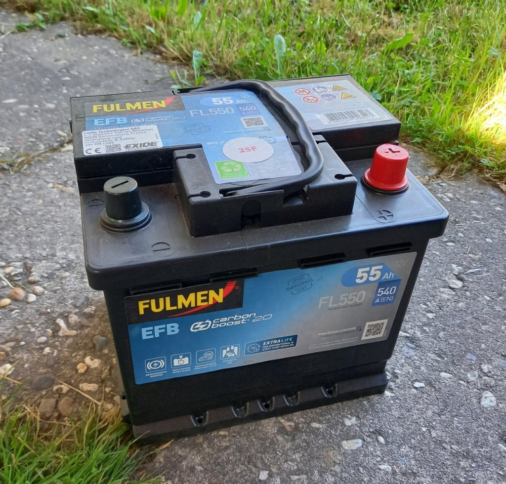 Accu 55ah NIEUW!, Auto-onderdelen, Accu's en Toebehoren, Ophalen, Nieuw