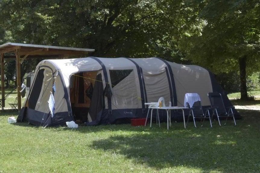 Bardani AirSpace 340 TC opblaasbare tunneltent, Ophalen, Gebruikt, Tot en met 4