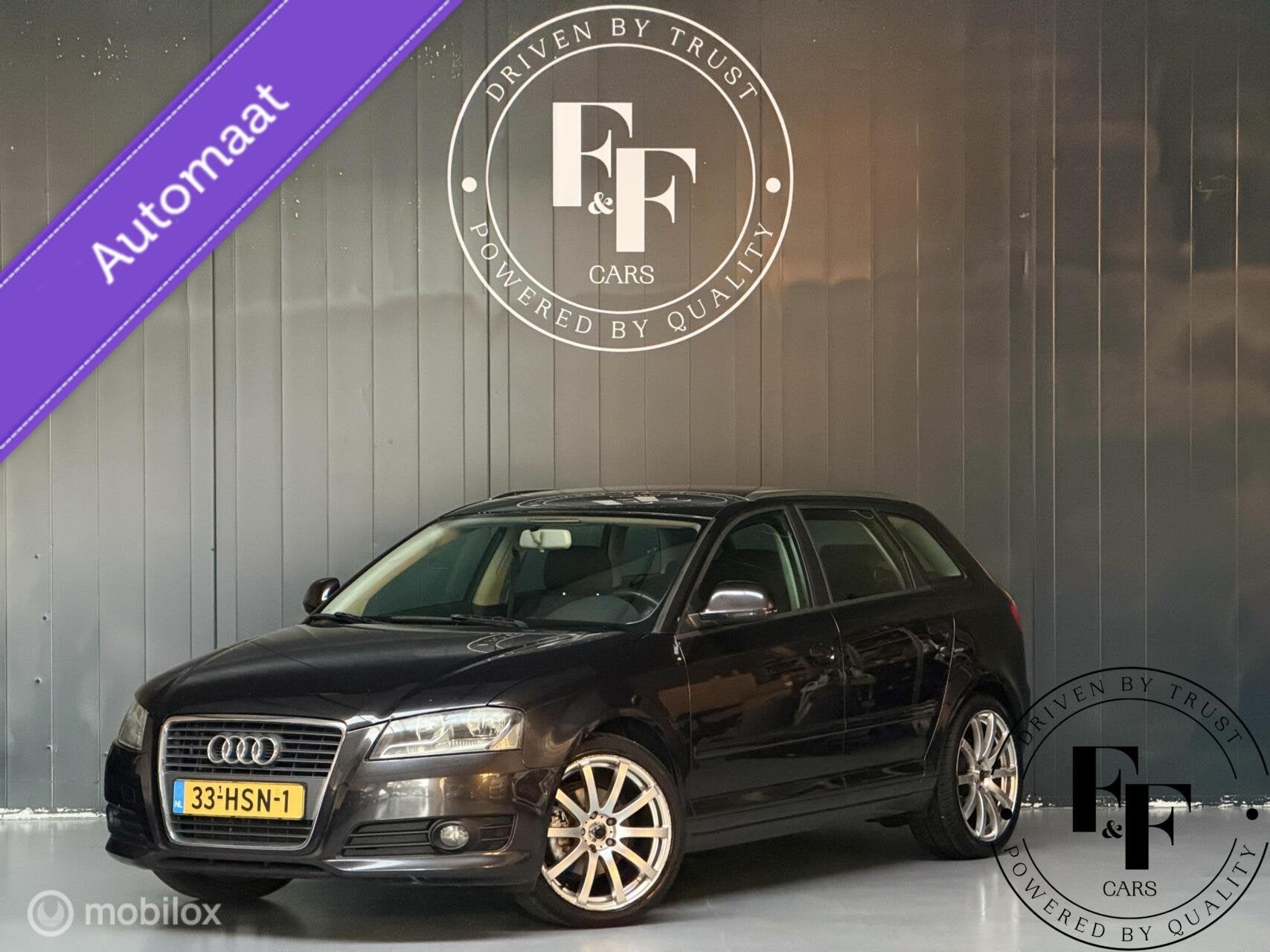 Audi A3 Sportback 1.4 TFSI Ambition Pro Line|5D|Automaat|Cru, Auto's, Audi, Euro 5, Gebruikt, Zwart, 4 cilinders