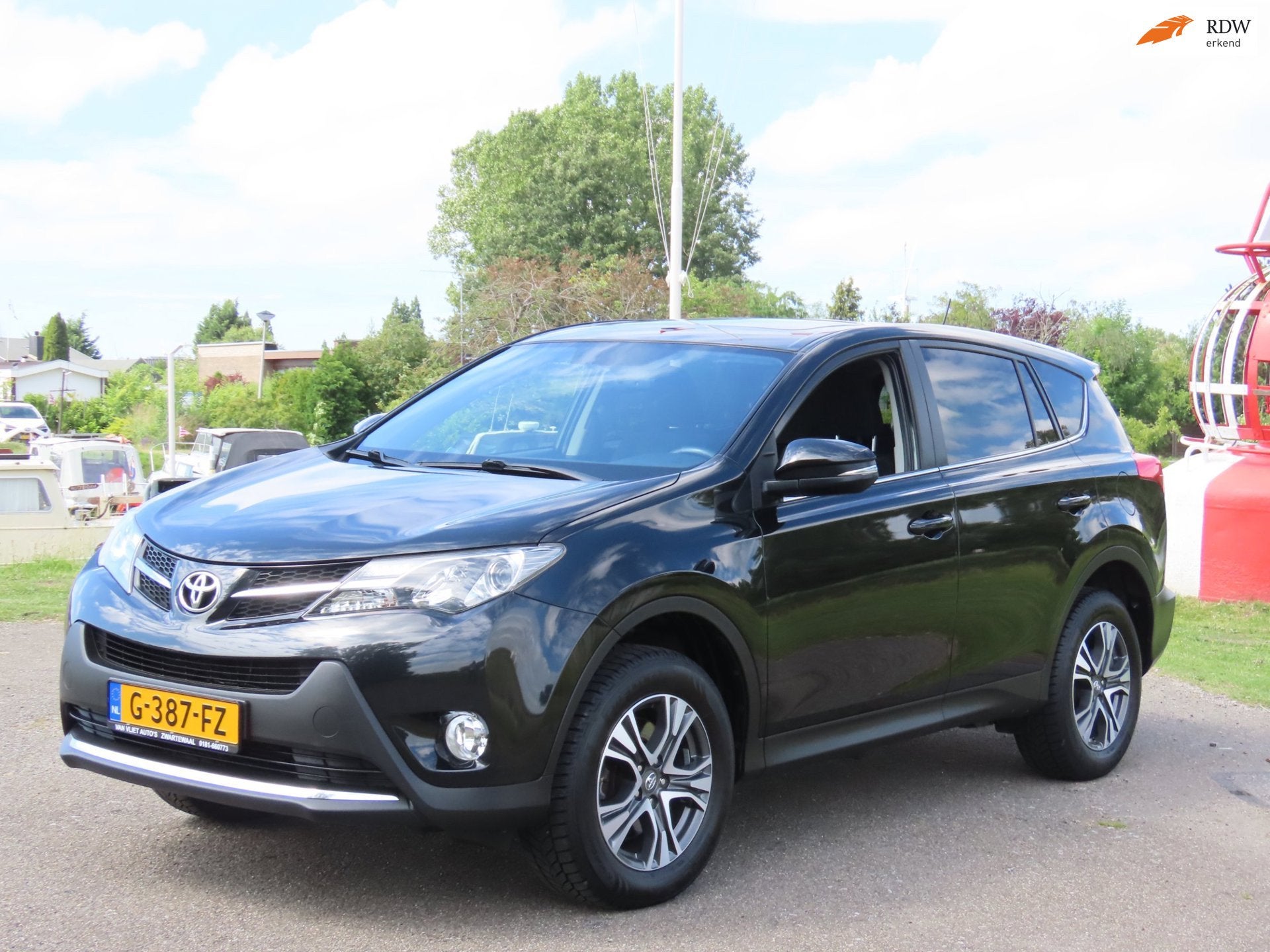 Toyota RAV4 2.0 Style 4WD *Navi *Camera *Dakje *Trekhaak *Cr, Automaat, Stof, Gebruikt, Zwart