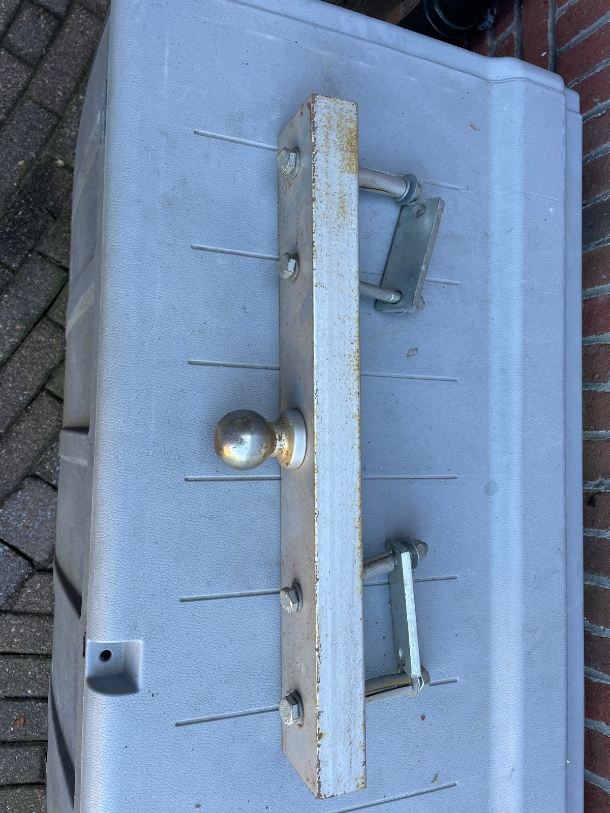 Trekhaakknobbel voor caravandissel