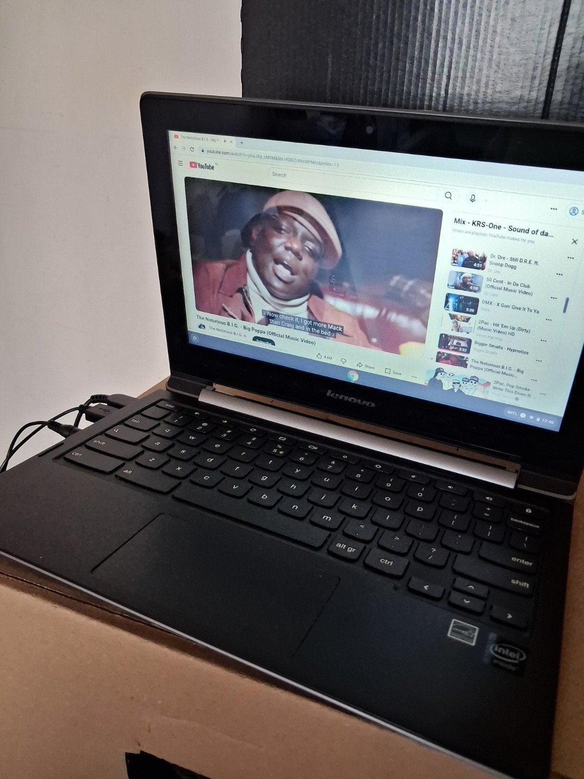 Lenovo Chromebook met touchscreen en soundbar, Ophalen, Touchscreen, Gebruikt, Lenovo