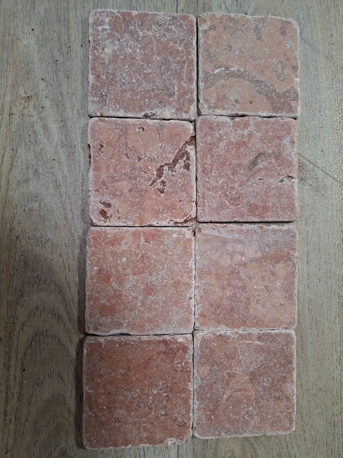 Nieuw: 750 stuks terra getrommeld marmer 10x10cm (7,5m2), Ophalen, Wandtegels, Nieuw, Minder dan 20 cm