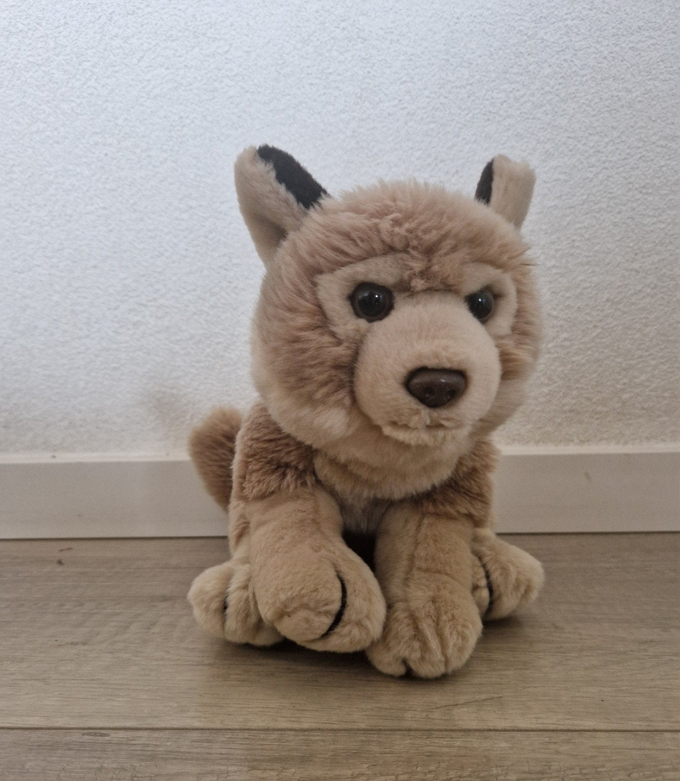 wwf anna club knuffel wolf welp pup wolvenwelp, Ophalen of Verzenden, Zo goed als nieuw, Overige typen