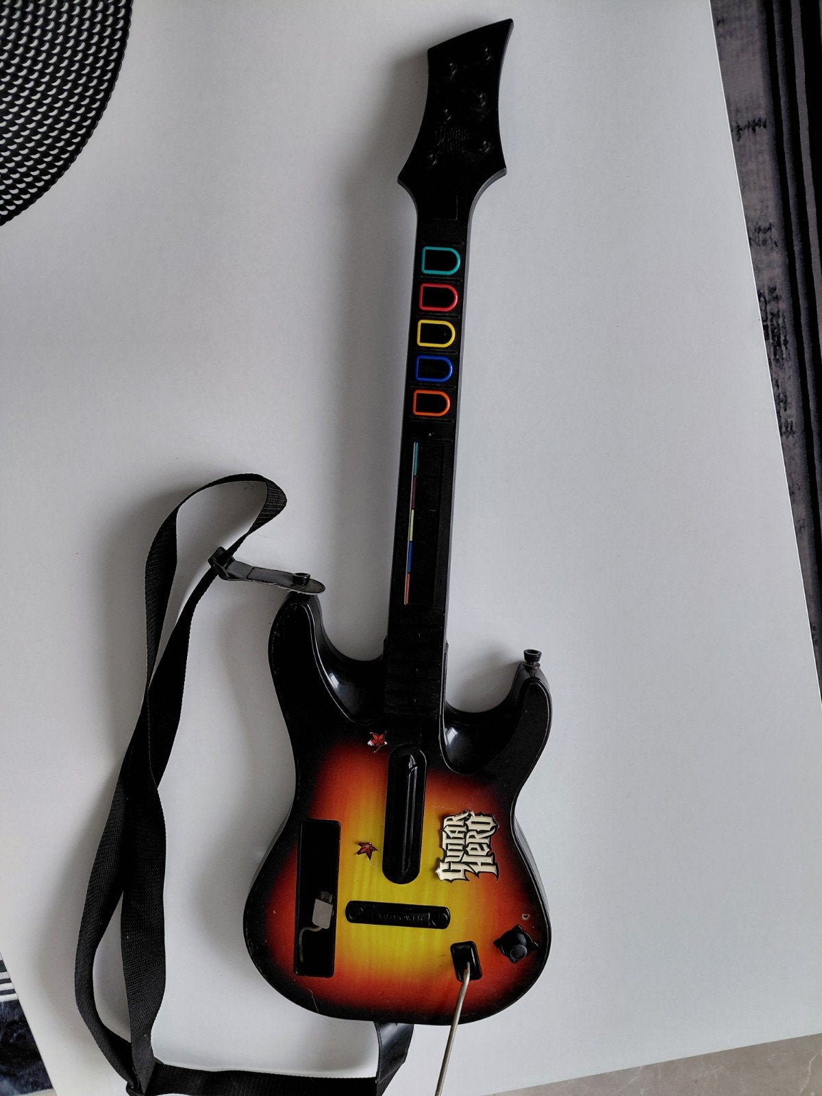 Guitar Hero gitaar voor de Nintendo wii- Gebruikt, Ophalen, Gebruikt