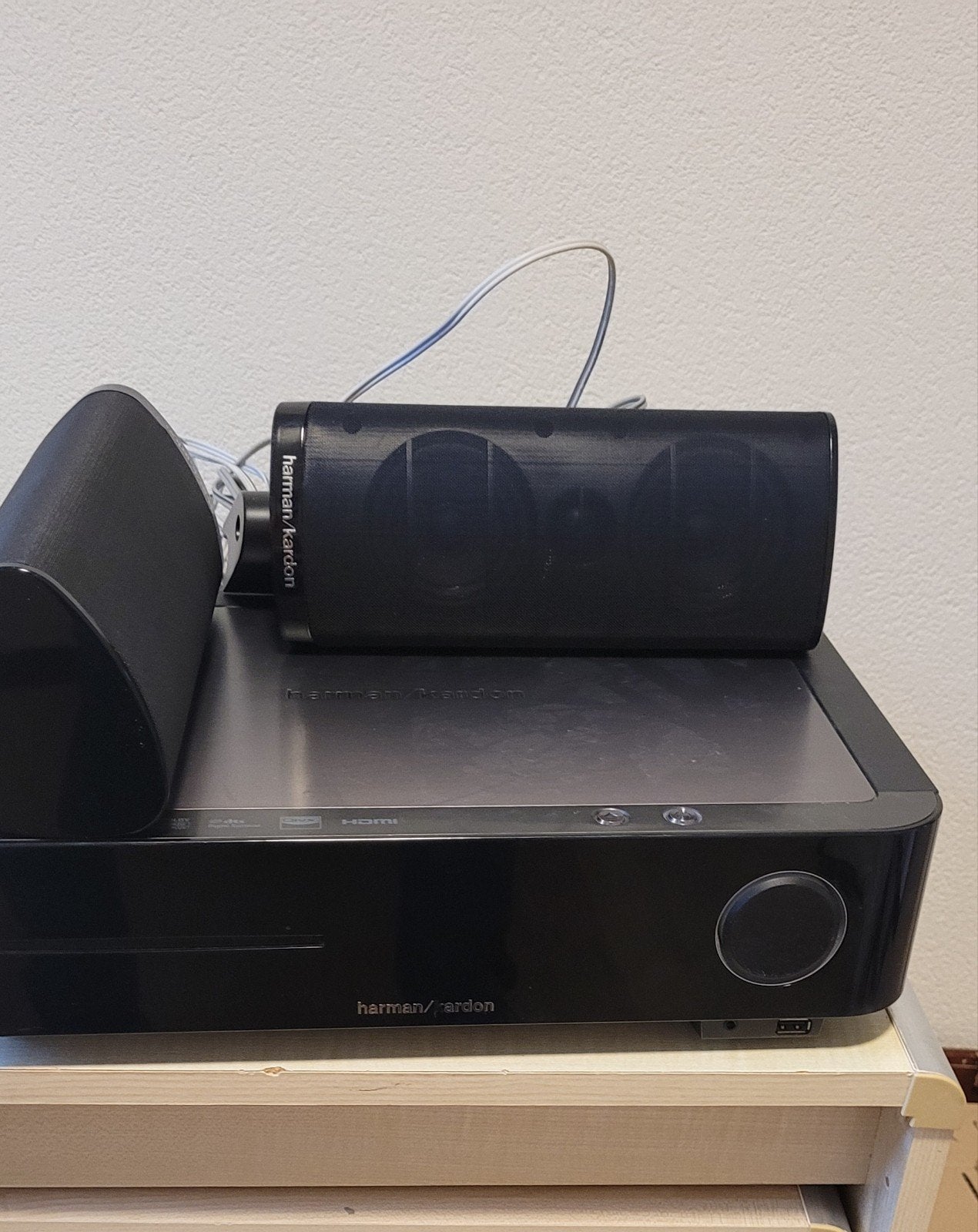 Harman Kardon video/audio set, Ophalen