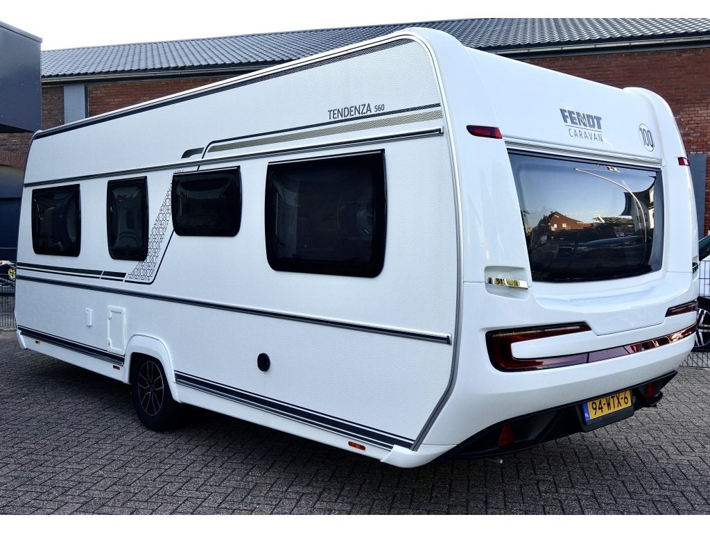 Fendt Tendenza 560 SG Mover Cassetteluifel Fietsrek ATC 2000, Caravans en Kamperen, Caravans, Rondzit, Bedrijf, Schokbreker, 1250 - 1500 kg