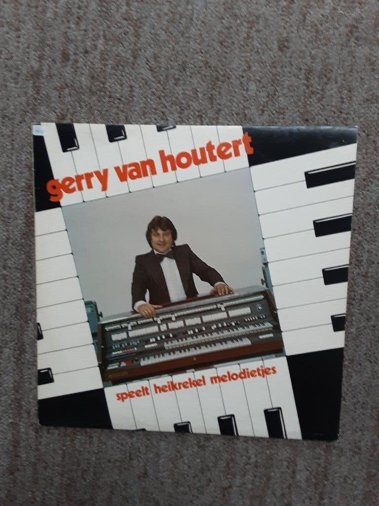 vinyl lp Gerry van Houtert speelt heikrekel melodietjes, LP, Gebruikt, Ophalen of Verzenden, Levenslied of Smartlap
