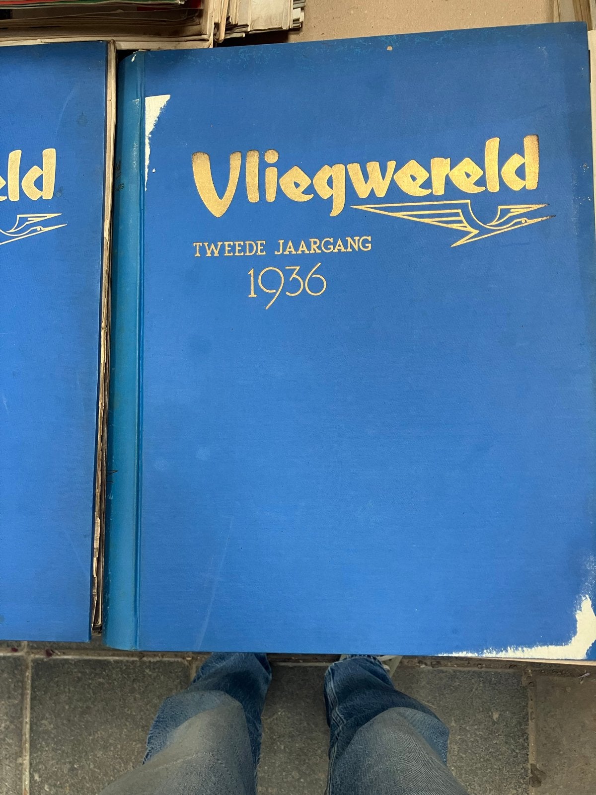 Vliegwereld - Jaargangen 1935-1951 - Zeldzame Luchtvaartblad, Ophalen of Verzenden, Gelezen, Overige typen