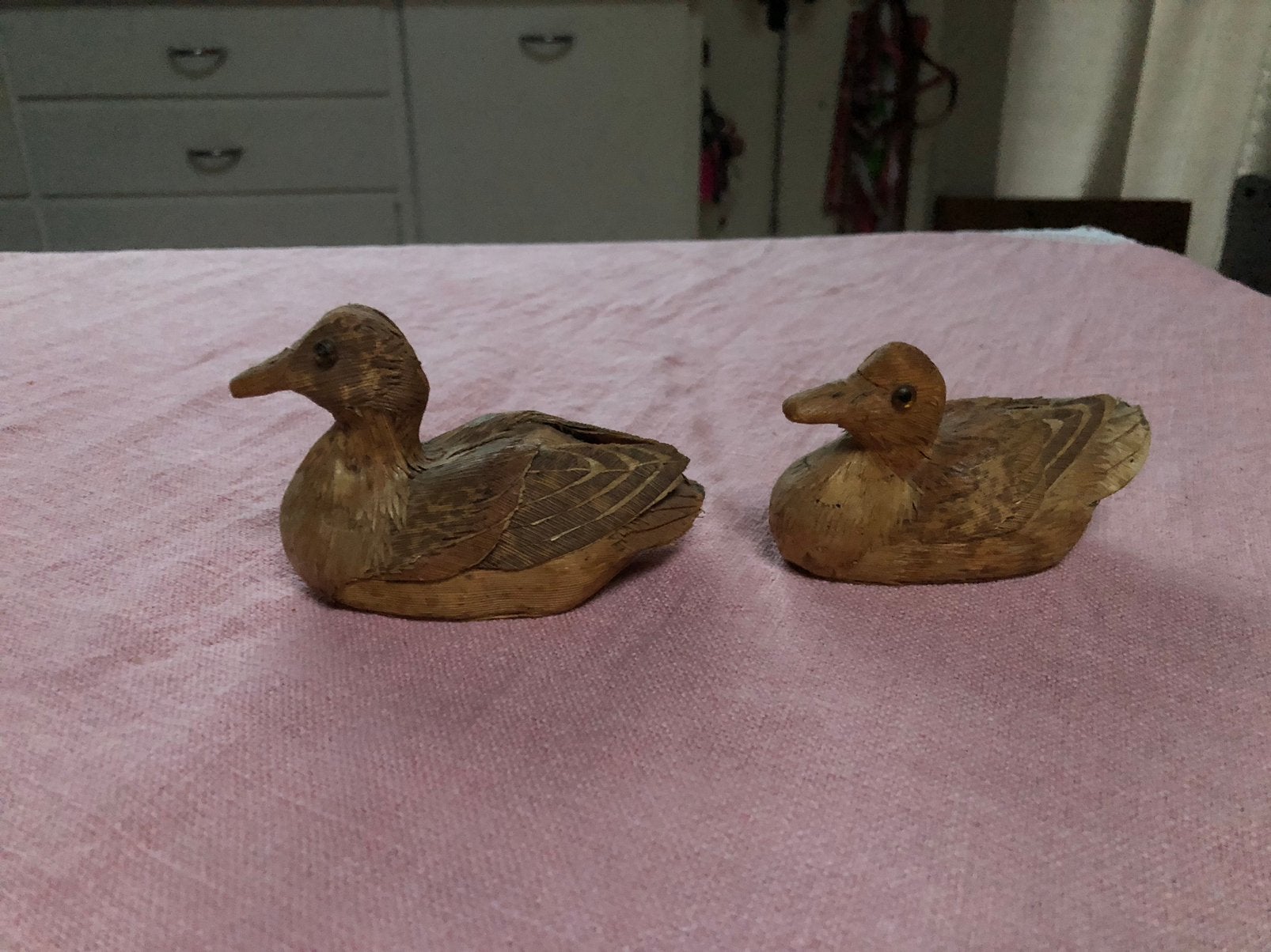 Eendjes vintage, Ophalen of Verzenden, Zo goed als nieuw, Beeldje of Figuurtje