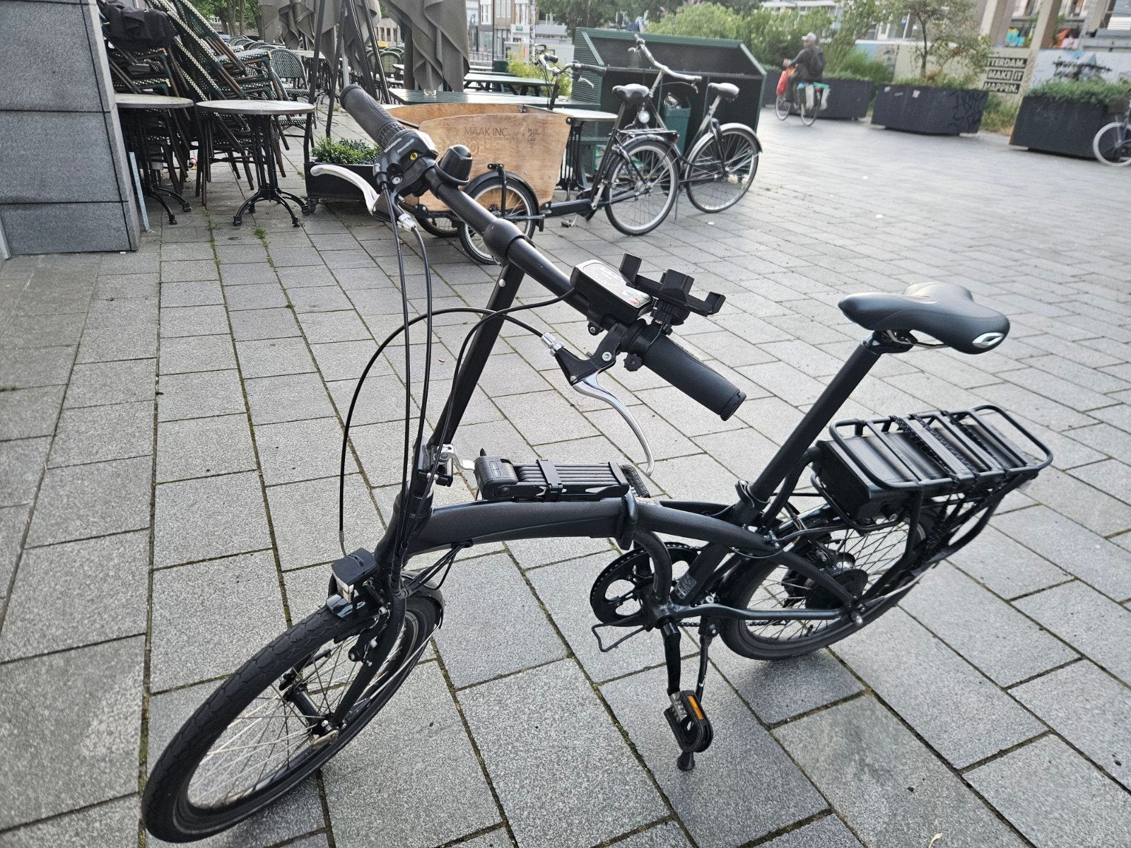 Lowland E-vouwfiets 20 inch - Elektrisch, Compact, Ophalen