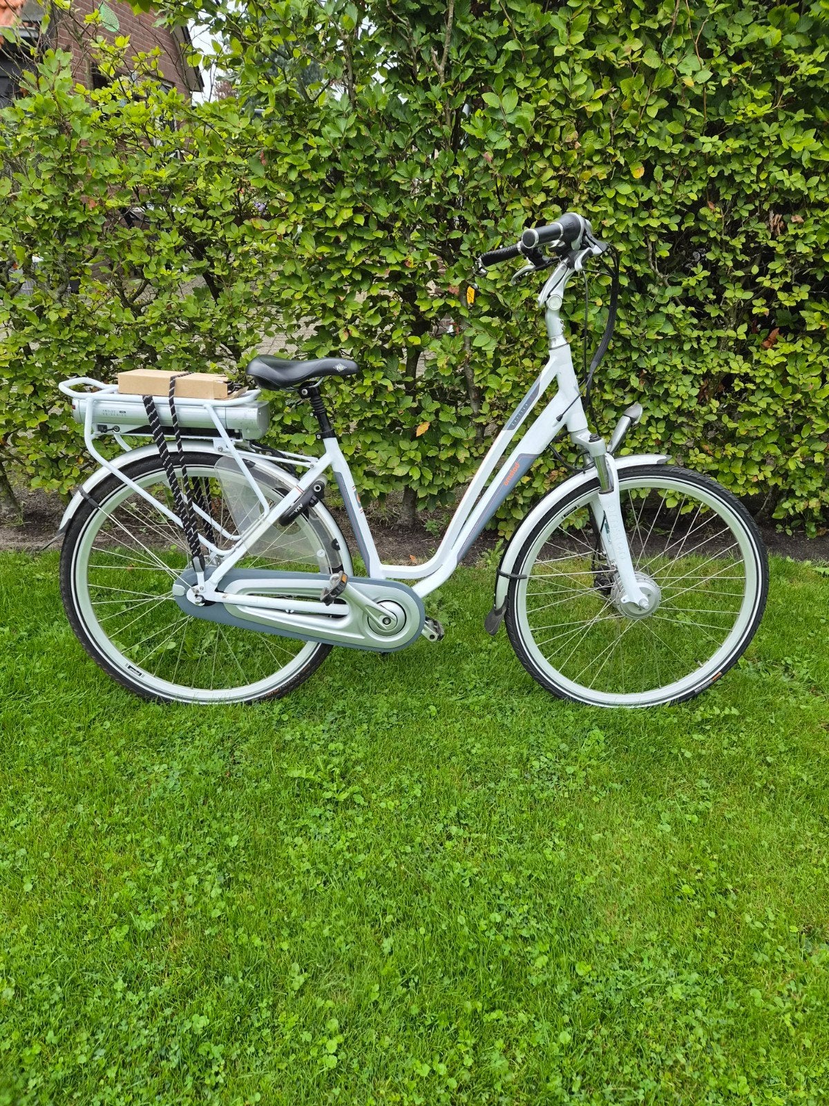 Elektrische damesfiets Amslod 966km  nieuwe accu, Overige merken, 47 tot 50 cm, Versnellingen, Ophalen of Verzenden
