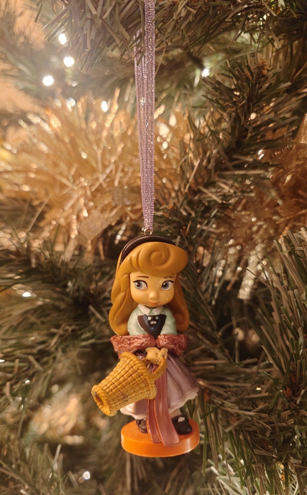Disney Animator Doornroosje kerst ornament hanger kerstbal, Ophalen of Verzenden, Sneeuwwitje of Doornroosje, Zo goed als nieuw