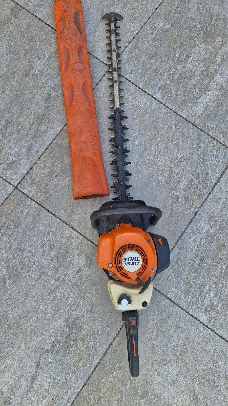 Stihl HS 81 T Heggenschaar - 80 cm zaagblad, Ophalen of Verzenden, Gebruikt, Benzine, Stihl