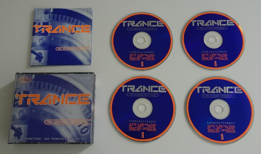 Trance - The Ultimate Collection - 4xCD uit 2000, Cd's en Dvd's, Cd's | Dance en House, Zo goed als nieuw, Techno of Trance, Ophalen