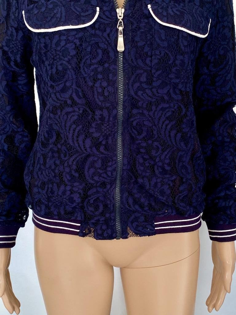 J583 Tramontana maat S=36 jasje blazer colbert kant d-blauw, Kleding | Dames, Blauw, Tramontana, Ophalen of Verzenden, Zo goed als nieuw