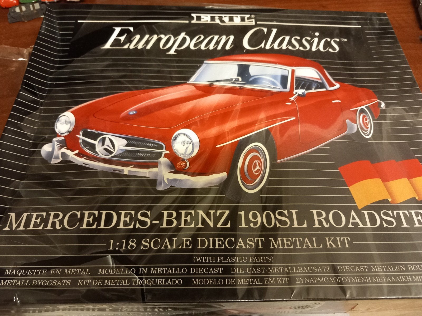 ERTL Mercedes-Benz 190SL Roadster 1:18 Diecast 7463 Modelkit, Overige merken, Auto, Groter dan 1:32, Nieuw