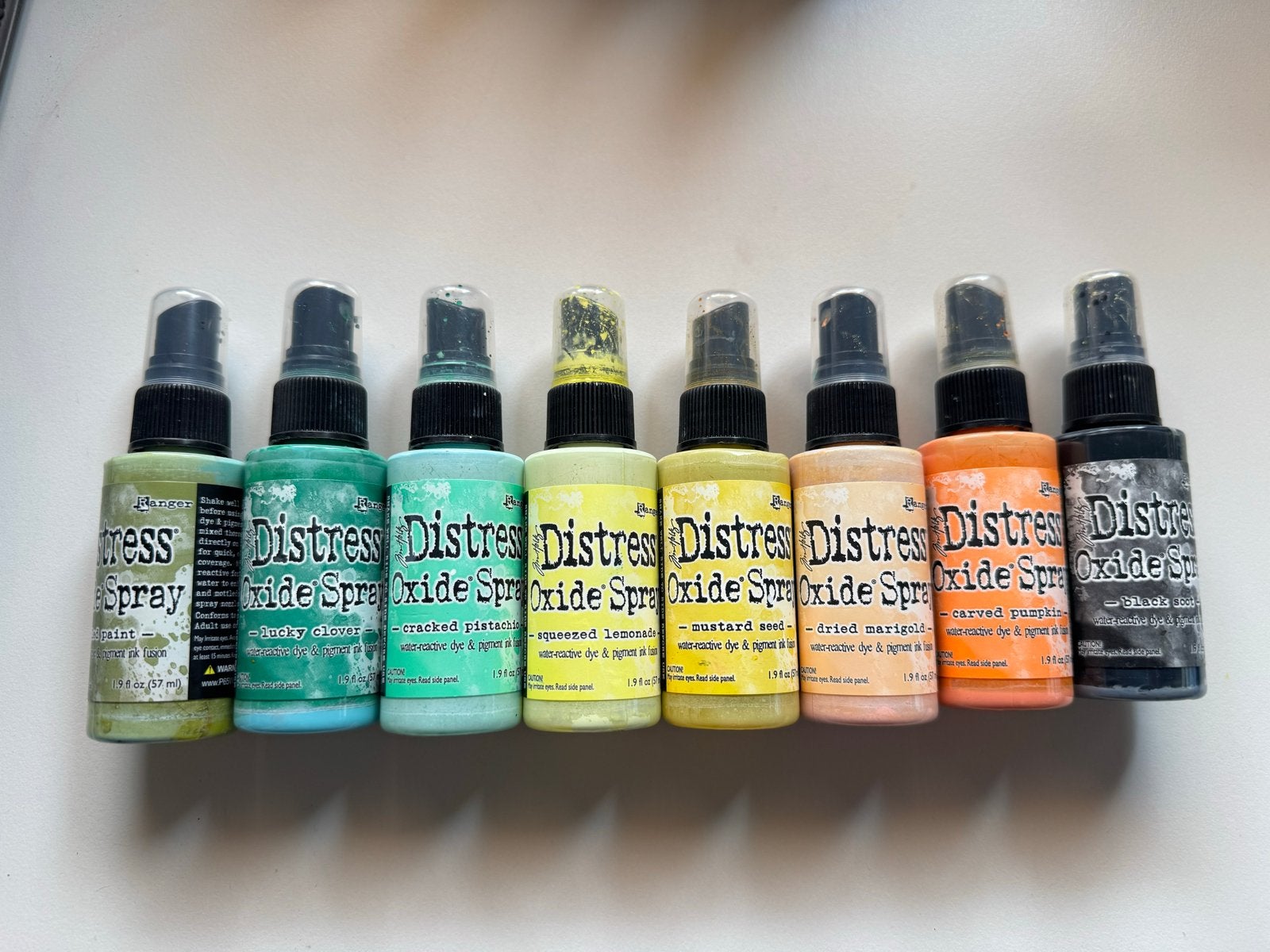 Distress Oxide Spray Set - Diverse Kleuren, Ophalen of Verzenden, Gebruikt, Overige typen