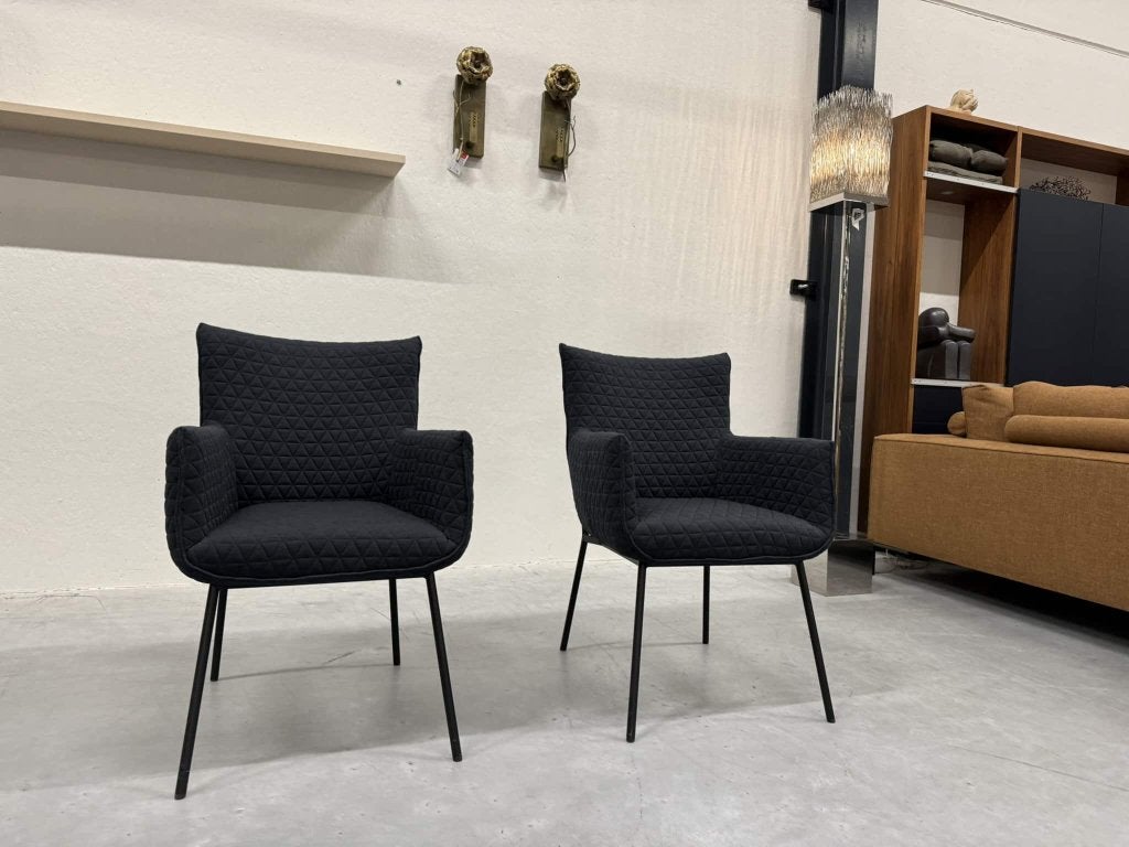 2 Nieuw HE Design Dora Stoelen Stof Stoel