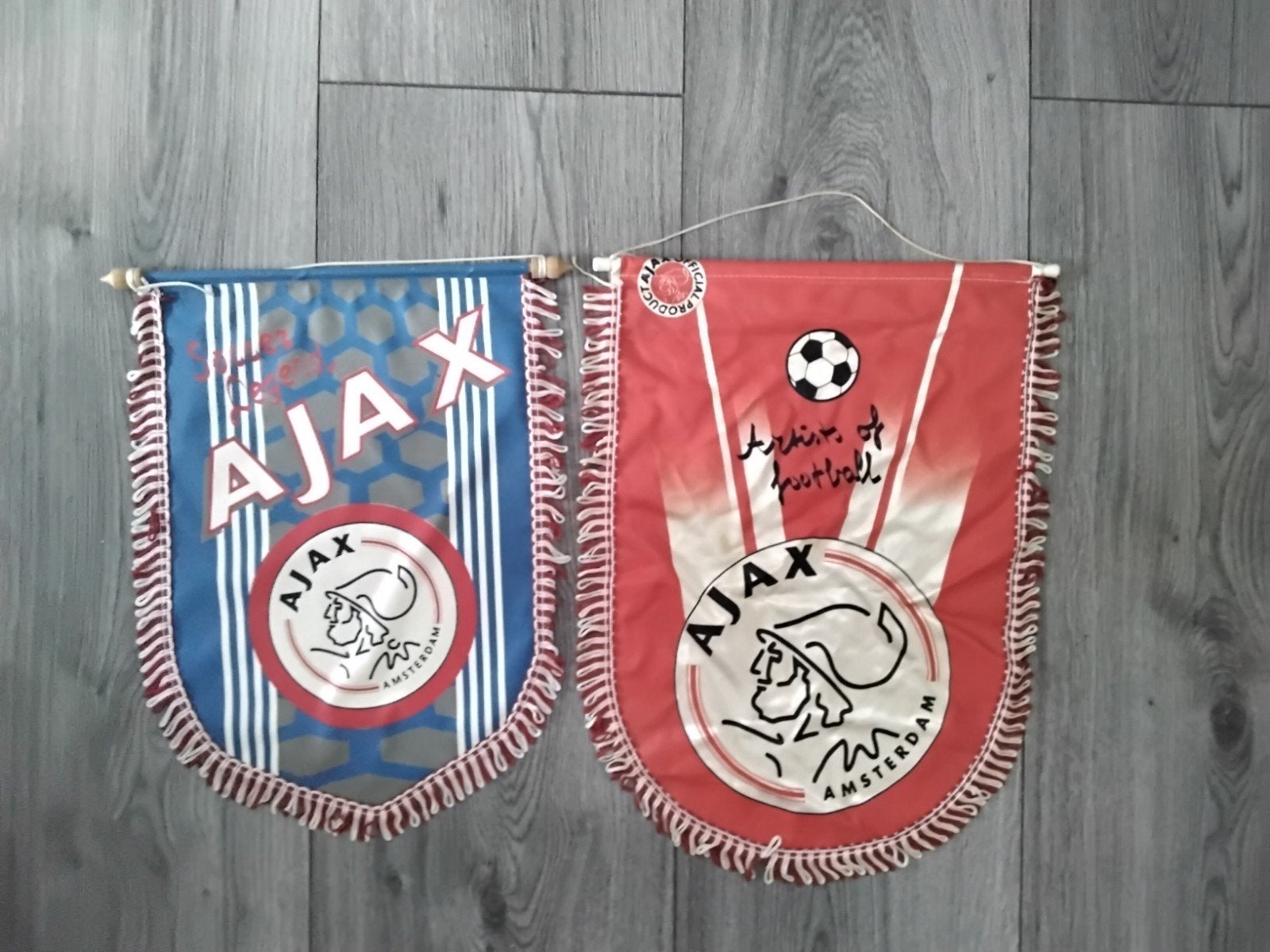 2 grote ajax vanen, Ophalen of Verzenden