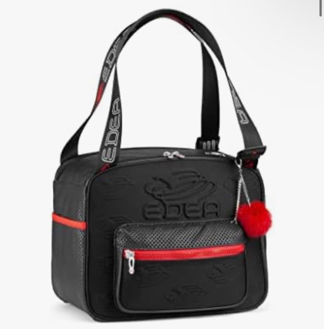 Nieuwe Edea Cube tas - Zwart met rode accenten, Ophalen, Nieuw, Zwart, Overige typen