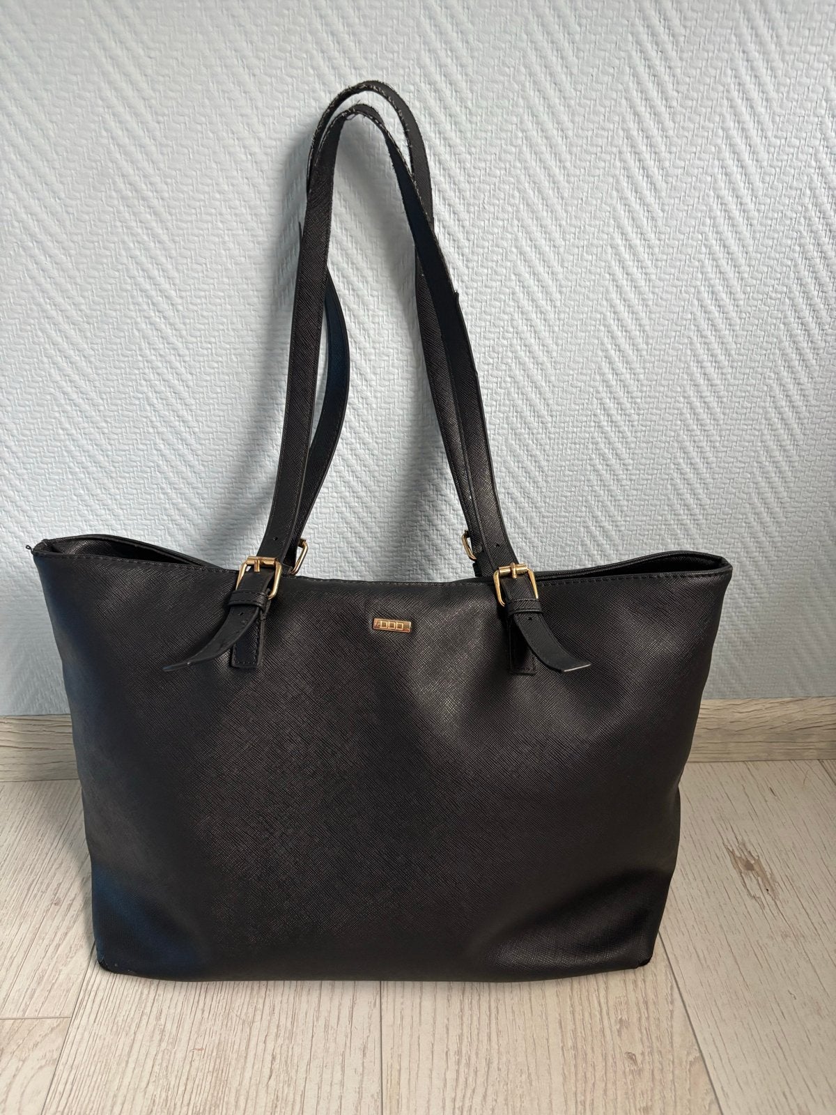 Misako zwarte shopper / handtas, Sieraden, Tassen en Uiterlijk, Tassen | Damestassen, Ophalen of Verzenden, Gebruikt, Zwart, Shopper