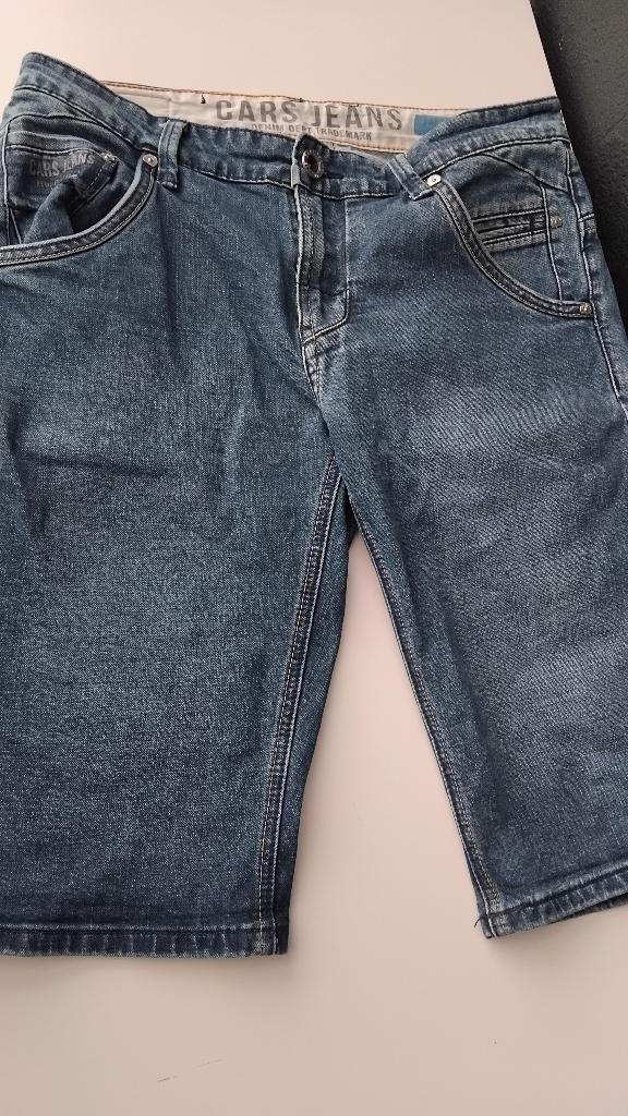 Nette heren korte spijkerbroek : Cars jeans / maat S, Cars Jeans, Blauw, W32 (confectie 46) of kleiner, Ophalen of Verzenden