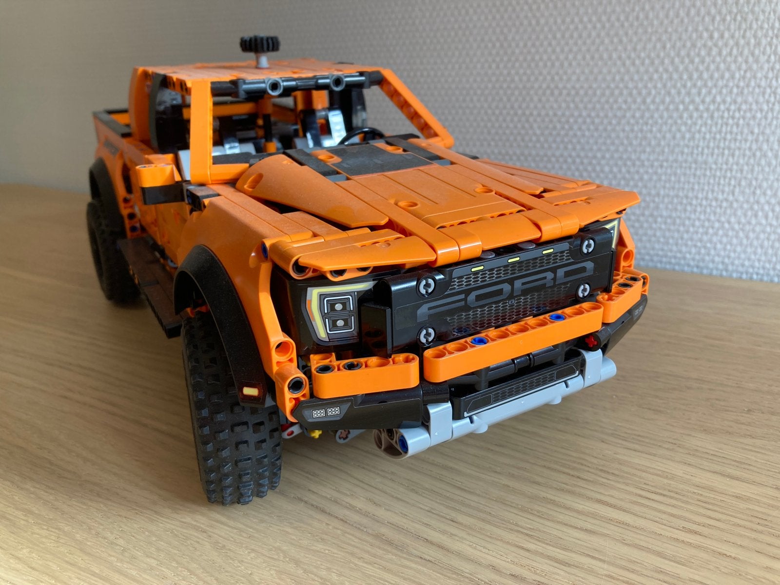 Lego Technic Ford F-150 Raptor Oranje 42126, Ophalen of Verzenden, Zo goed als nieuw, Overige merken