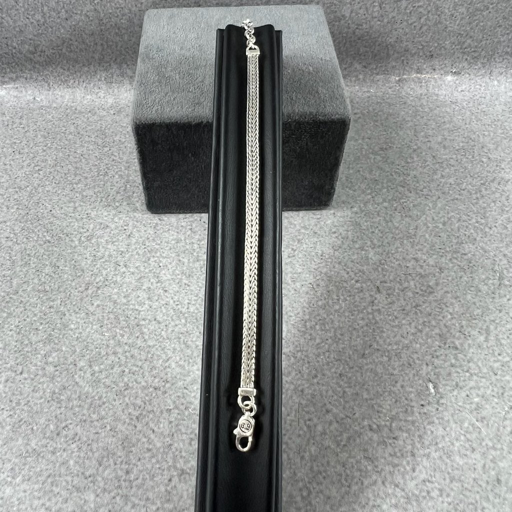 Buddha to Buddha Zilveren Armband | 11,09g | 19cm | 417881, Ophalen of Verzenden, Gebruikt, Zilver, Zilver