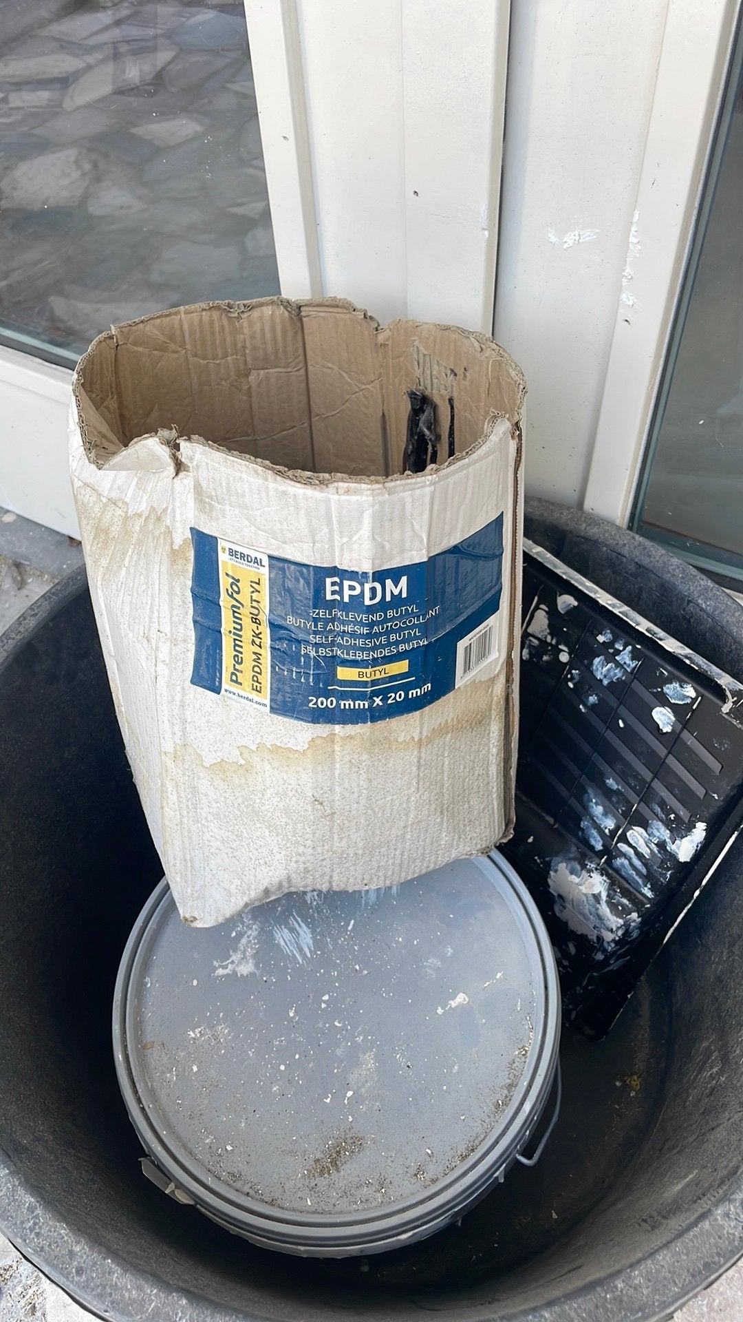 Epdm rol, Ophalen, Zo goed als nieuw, Wit