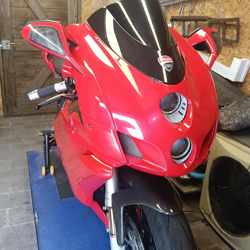 Ducati 999 mono/ bi posto, 2 cilinders, Occasion, Motorrijbewijs A, Super Sport