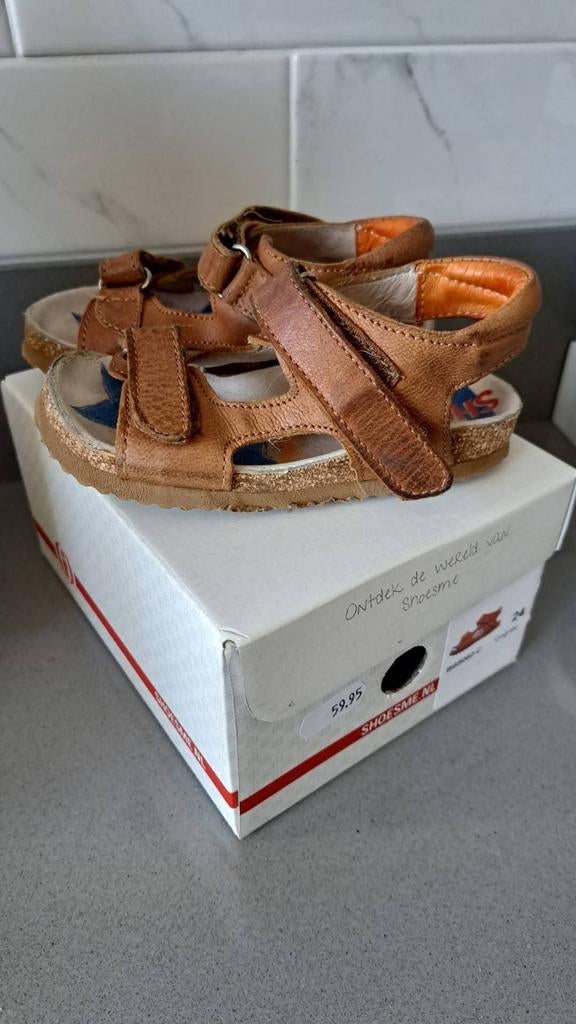 Shoesme sandalen maat 24 cognac, Kinderen en Baby's, Kinderkleding | Schoenen en Sokken, Gebruikt, Jongen of Meisje, Schoenen