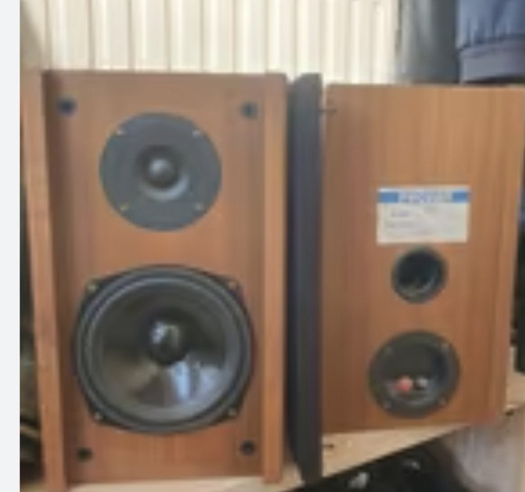 Phonar A202 massiefe Houten kasten, Speakerset, Zo goed als nieuw, Minder dan 60 watt, Ophalen