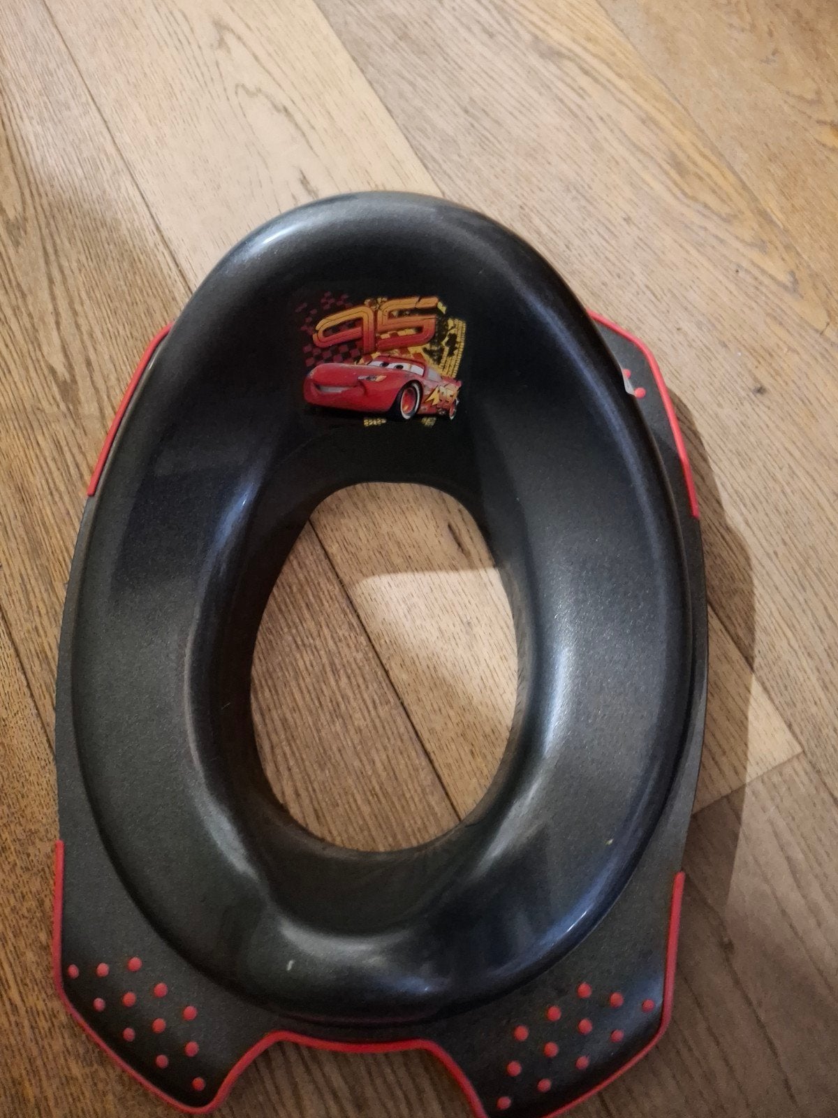 Cars Lightning McQueen toiletverkleiner, Ophalen of Verzenden, Gebruikt