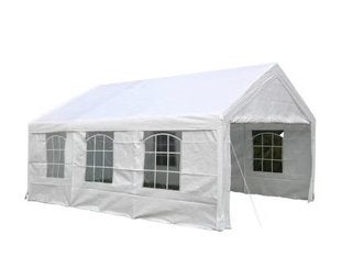 Party-tent 4x8 meter Frame met zijwanden (zonder dakzeil), Ophalen, Gebruikt, Partytent, 2 meter of meer